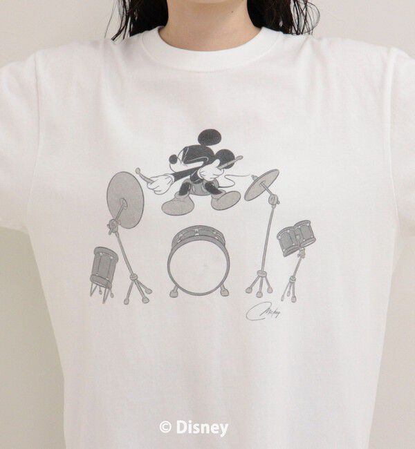 fredy emue「【GOOD ROCK SPEED/グッドロックスピード】MICKEYドラム半袖Tシャツ」|Tシャツ・カットソー|