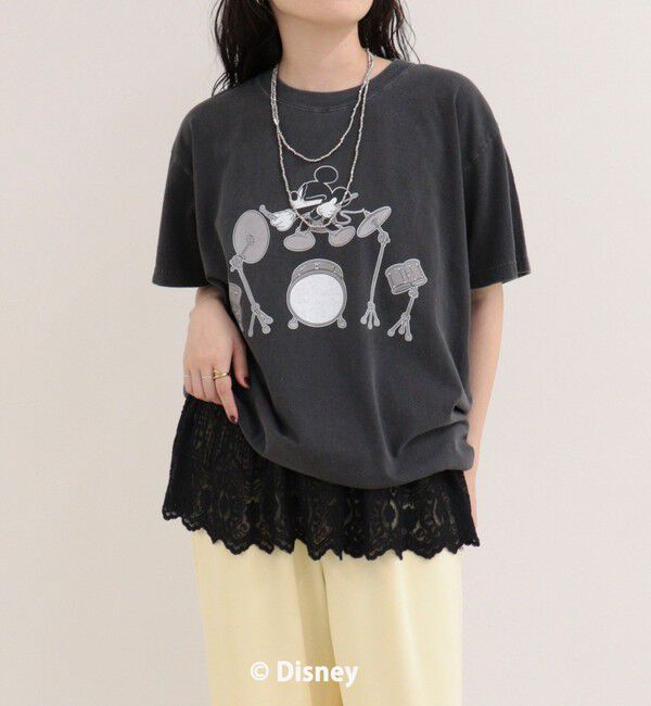 fredy emue「【GOOD ROCK SPEED/グッドロックスピード】MICKEYドラム半袖Tシャツ」|Tシャツ・カットソー|
