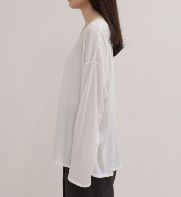 fredy emue「ヘンリー2WAYルーズロンTシャツ」|Tシャツ・カットソー|