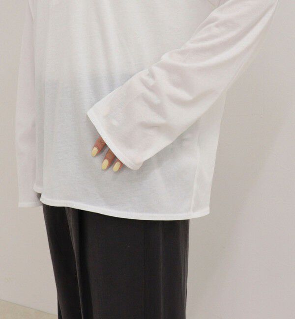 fredy emue「ヘンリー2WAYルーズロンTシャツ」|Tシャツ・カットソー|