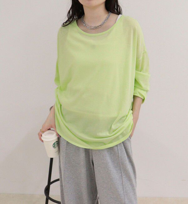 fredy emue「ヘンリー2WAYルーズロンTシャツ」|Tシャツ・カットソー|
