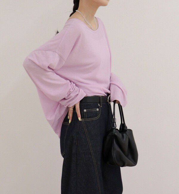 fredy emue「ヘンリー2WAYルーズロンTシャツ」|Tシャツ・カットソー|