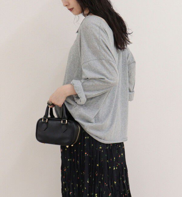 fredy emue「ヘンリー2WAYルーズロンTシャツ」|Tシャツ・カットソー|