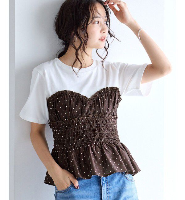 VIS「柄アソートシャーリングドッキングプルオーバー」|Tシャツ・カットソー|