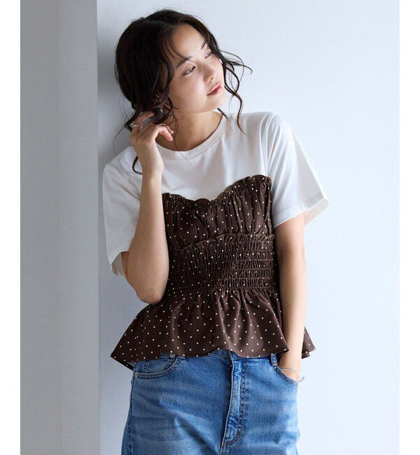 VIS「柄アソートシャーリングドッキングプルオーバー」|Tシャツ・カットソー|
