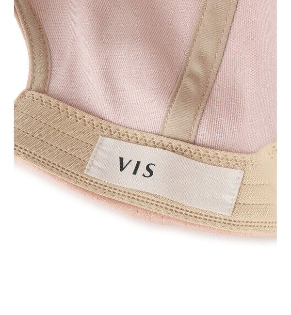 VIS「【MARY QUANT&times;VIS】ロゴ刺繍スエードキャップ」|キャップ・キャスケット|