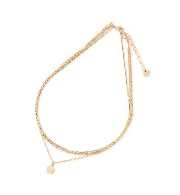 VIS「【MARY QUANT&times;VIS】レイヤードデイジーネックレス」|ネックレス|
