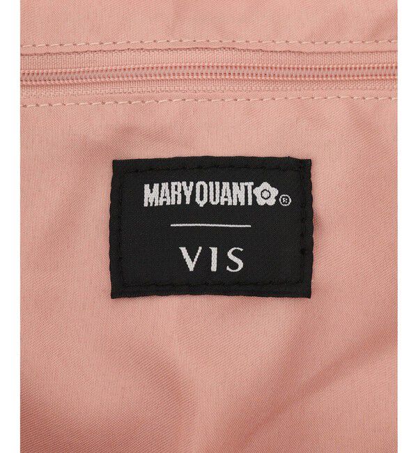 VIS「【MARY QUANT&times;VIS】フリルハンドルベロアトートバッグ」|トートバッグ|