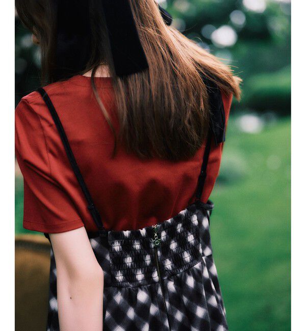 VIS「【MARY QUANT&times;VIS】コンパクトTシャツ」|Tシャツ・カットソー|