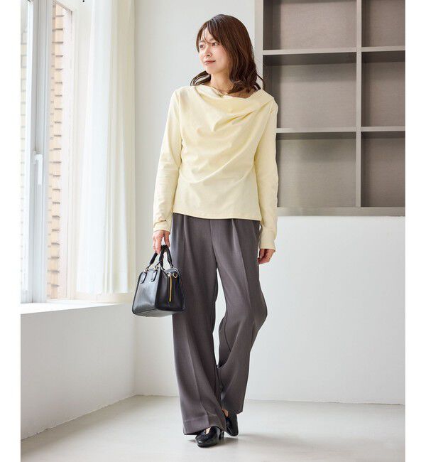 Rope&rsquo;Picnic「ドレープカットトップス」|Tシャツ・カットソー|