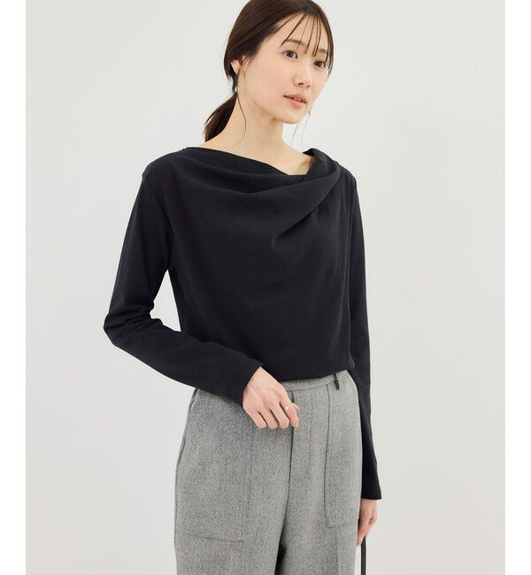 Rope&rsquo;Picnic「ドレープカットトップス」|Tシャツ・カットソー|