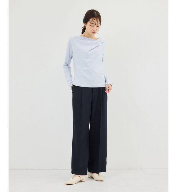Rope&rsquo;Picnic「ドレープカットトップス」|Tシャツ・カットソー|