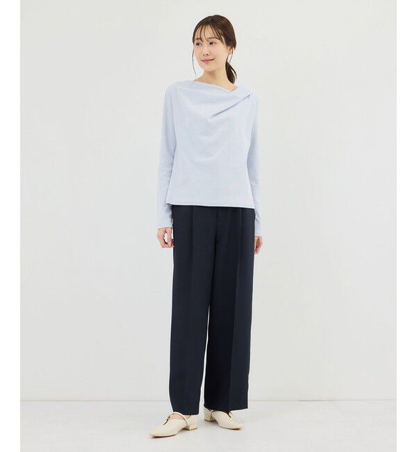Rope&rsquo;Picnic「ドレープカットトップス」|Tシャツ・カットソー|