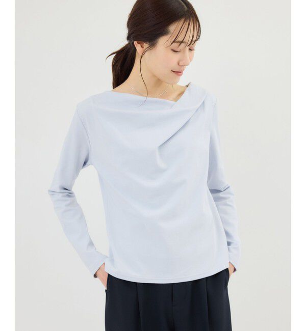 Rope&rsquo;Picnic「ドレープカットトップス」|Tシャツ・カットソー|
