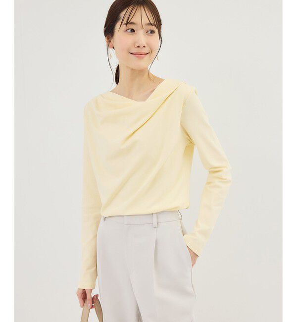 Rope&rsquo;Picnic「ドレープカットトップス」|Tシャツ・カットソー|
