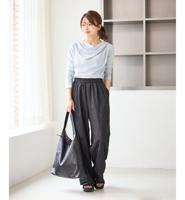 Rope&rsquo;Picnic「ドレープカットトップス」|Tシャツ・カットソー|