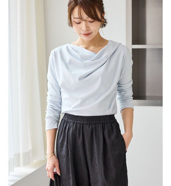 Rope&rsquo;Picnic「ドレープカットトップス」|Tシャツ・カットソー|