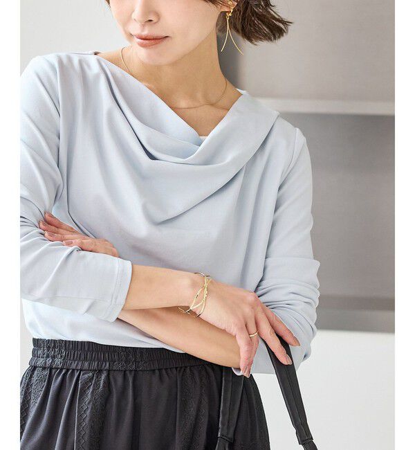 Rope&rsquo;Picnic「ドレープカットトップス」|Tシャツ・カットソー|