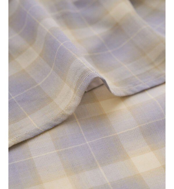 Rope&rsquo;Picnic「【一部店舗限定】マドラスチェックボイルシアーキャミワンピース」|ワンピース|