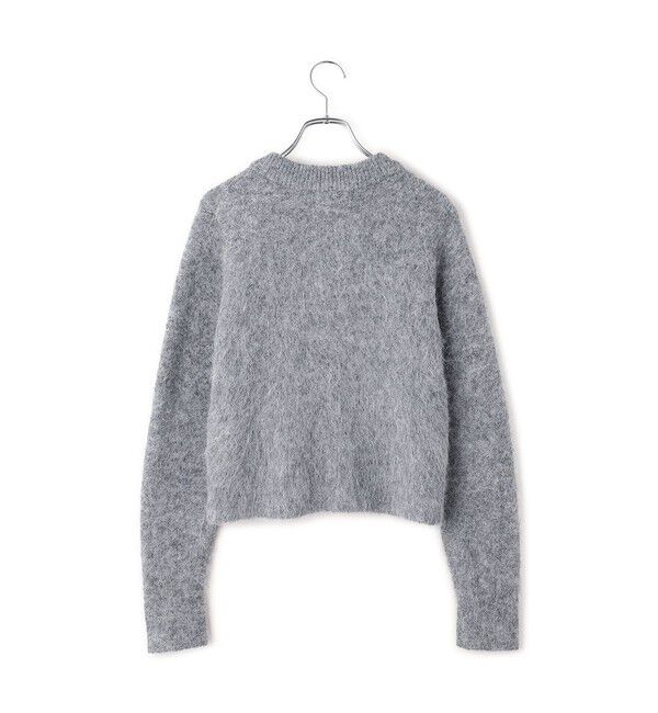 ADAM ET ROPE'「【WEB限定】フラッフィージップショートカーディガン」|カーディガン|