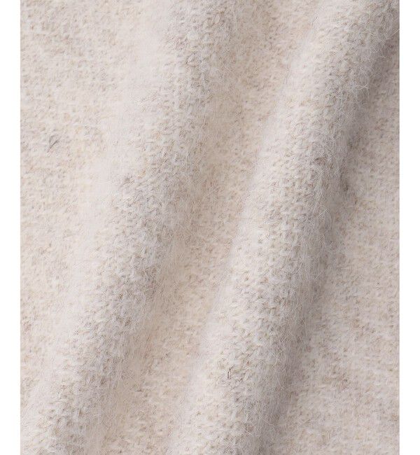 ADAM ET ROPE'「【WEB限定】フラッフィージップショートカーディガン」|カーディガン|
