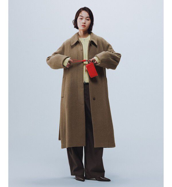 ADAM ET ROPE'「【WEB限定】フラッフィージップショートカーディガン」|カーディガン|