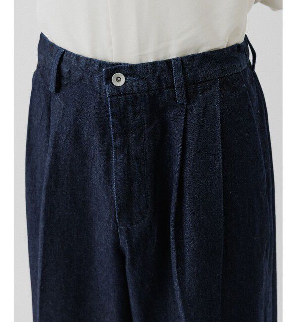 ADAM ET ROPE'「ワイド イージー デニムパンツ / ADAM ET ROPE' JEANS -GRID-」|デニム|