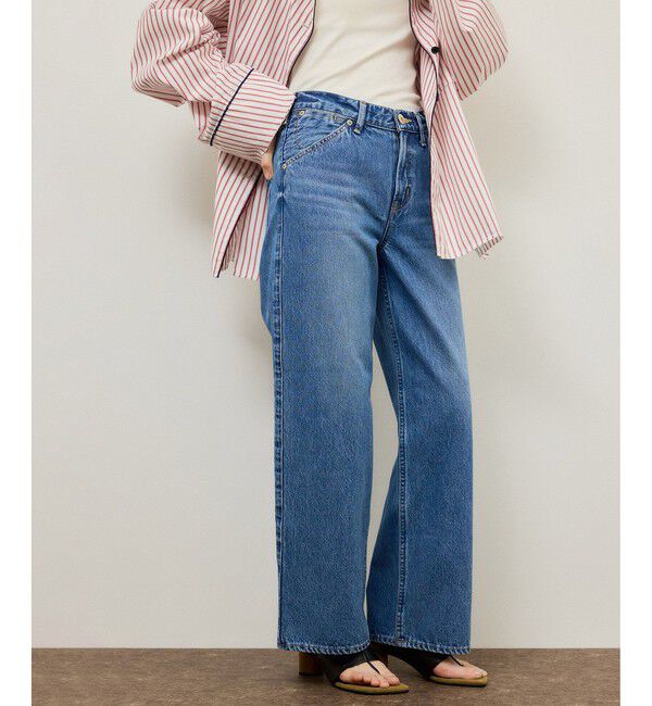 ADAM ET ROPE'「【NEEDBY for ADAM ET ROPE'】別注 WESTERN MEI											」|デニム|ブルー(44)