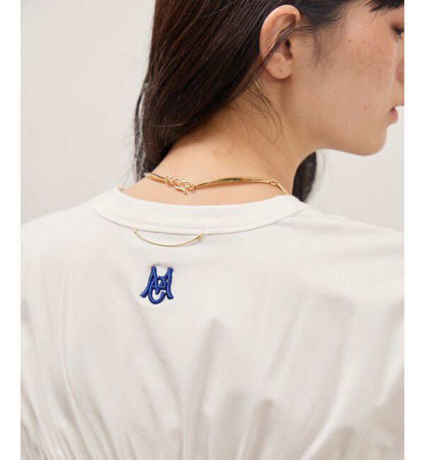 ADAM ET ROPE'「ロゴシャーリングTEE/接触冷感/UVカット/防シワ/遮熱」|Tシャツ・カットソー|
