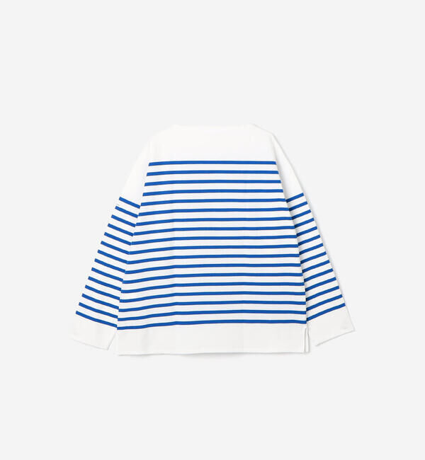 ORCIVAL「ORCIVAL | ラッセル ボートネック プリントワイドバスクTシャツ MEN」|Tシャツ・カットソー|