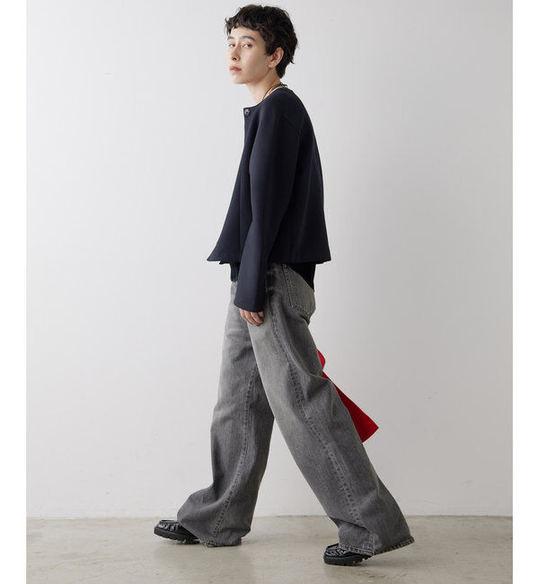  「ドロストデニムパンツ」|デニム|