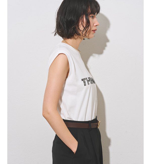 THE PAUSE「【THE PAUSE】THE PAUSE ノースリーブTEE」|Tシャツ・カットソー|
