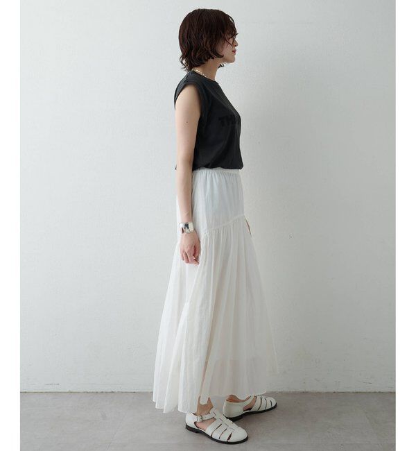 THE PAUSE「【THE PAUSE】THE PAUSE ノースリーブTEE」|Tシャツ・カットソー|