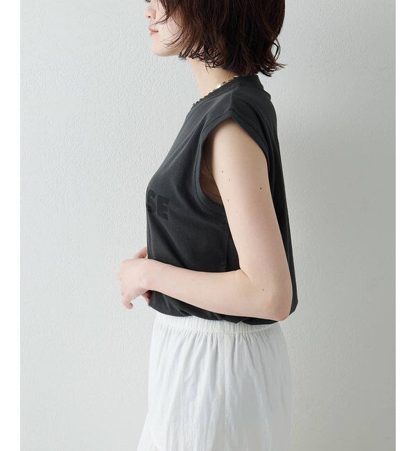 THE PAUSE「【THE PAUSE】THE PAUSE ノースリーブTEE」|Tシャツ・カットソー|