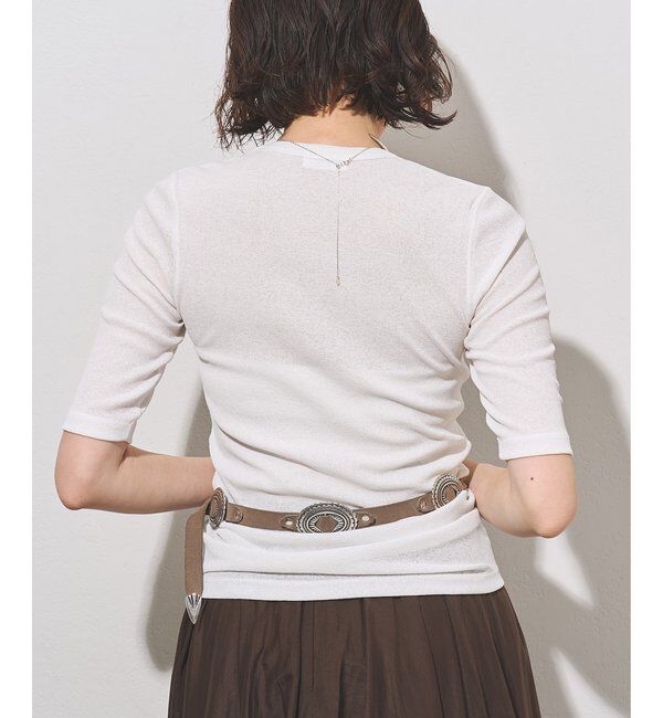  「【myporter】ラウンドネックドライフィットカットソー」|Tシャツ・カットソー|