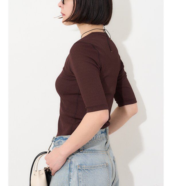  「【myporter】ラウンドネックドライフィットカットソー」|Tシャツ・カットソー|