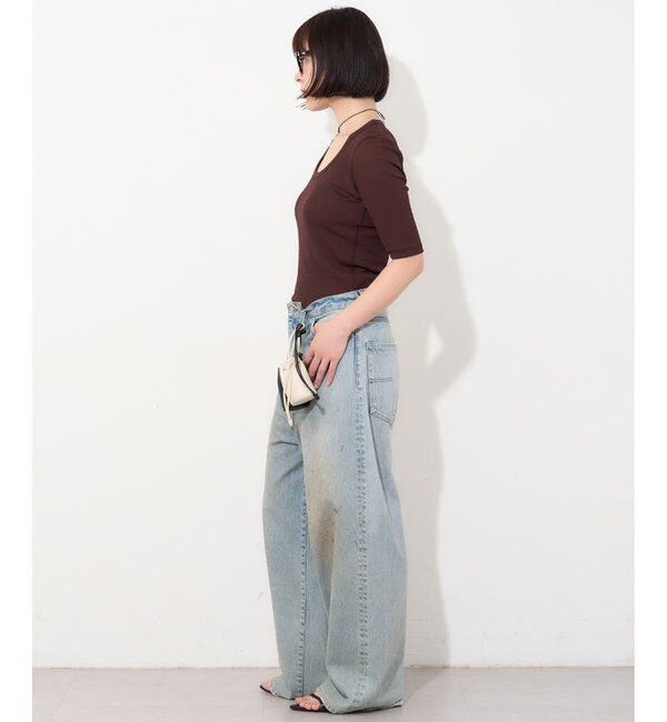  「【myporter】ラウンドネックドライフィットカットソー」|Tシャツ・カットソー|