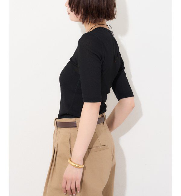  「【myporter】ラウンドネックドライフィットカットソー」|Tシャツ・カットソー|