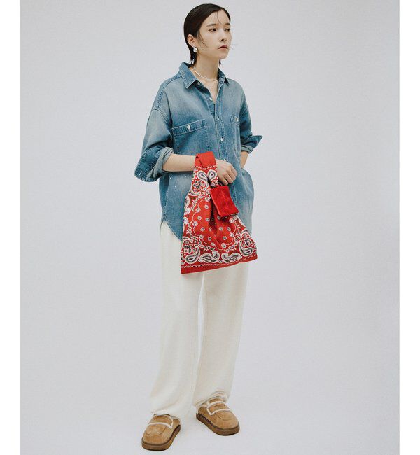 Hoaw.「【Hoaw.&times;Sampoコラボアイテム】バンダナショッパー」|トートバッグ|