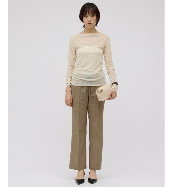  「フロッキーギャザープルオーバー」|Tシャツ・カットソー|