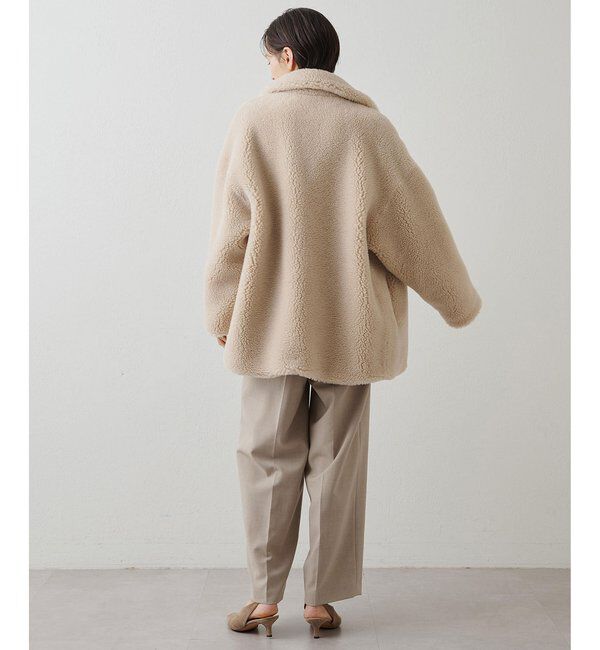 「＜WEB限定カラーあり＞【THE PAUSE】ボアダブルコート」|その他|