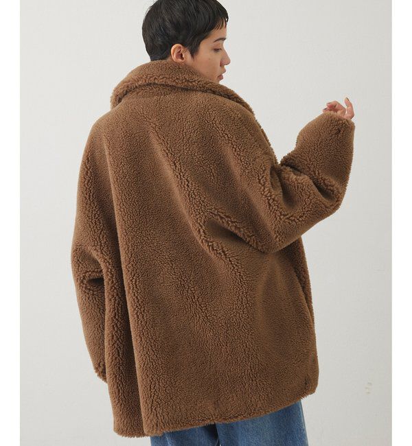  「＜WEB限定カラーあり＞【THE PAUSE】ボアダブルコート」|その他|