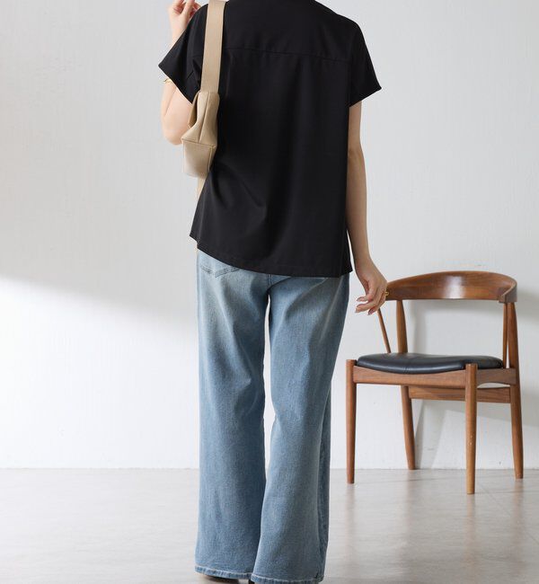  「【さらりとした着心地】ポケットデザインカットソー」|Tシャツ・カットソー|