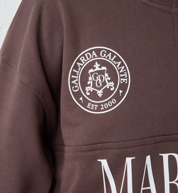  「プリントハーフジップスウェット」|Tシャツ・カットソー|