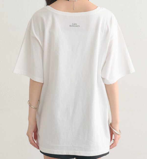  「ダメージロゴTシャツ」|Tシャツ・カットソー|