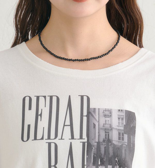  「ダメージロゴTシャツ」|Tシャツ・カットソー|