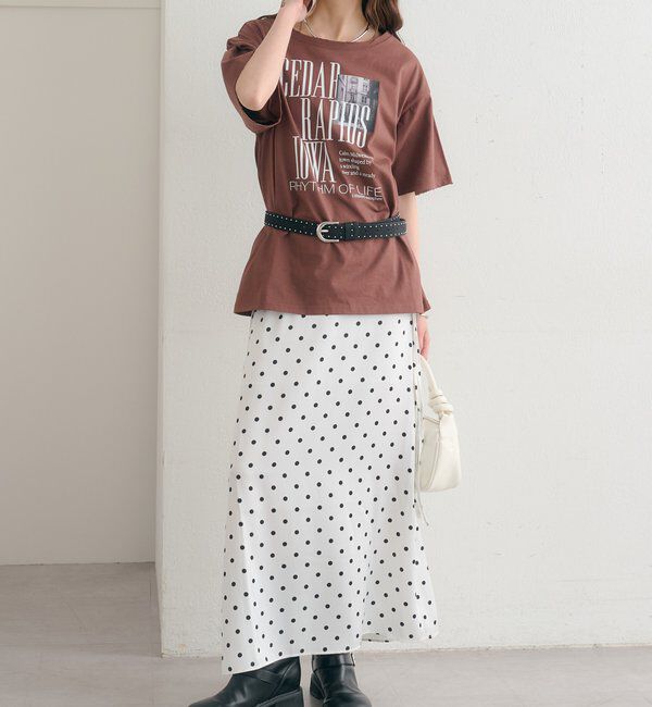  「ダメージロゴTシャツ」|Tシャツ・カットソー|