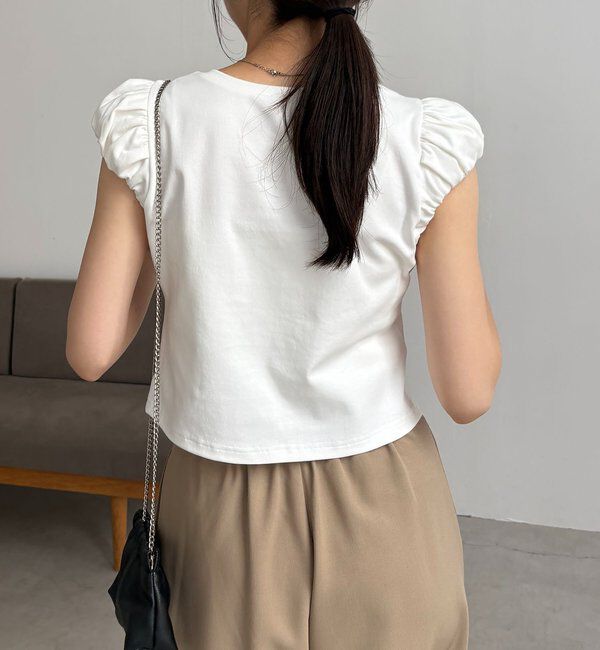  「クラウドミニスリーブT」|Tシャツ・カットソー|