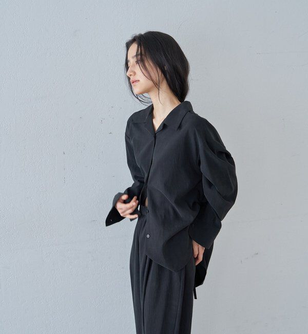  「【セットアップ対応】オープンカラーシャツ」|シャツ・ブラウス|