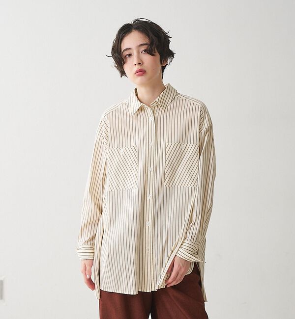 collex「パッチポケット バックギャザーシャツ」|シャツ・ブラウス|